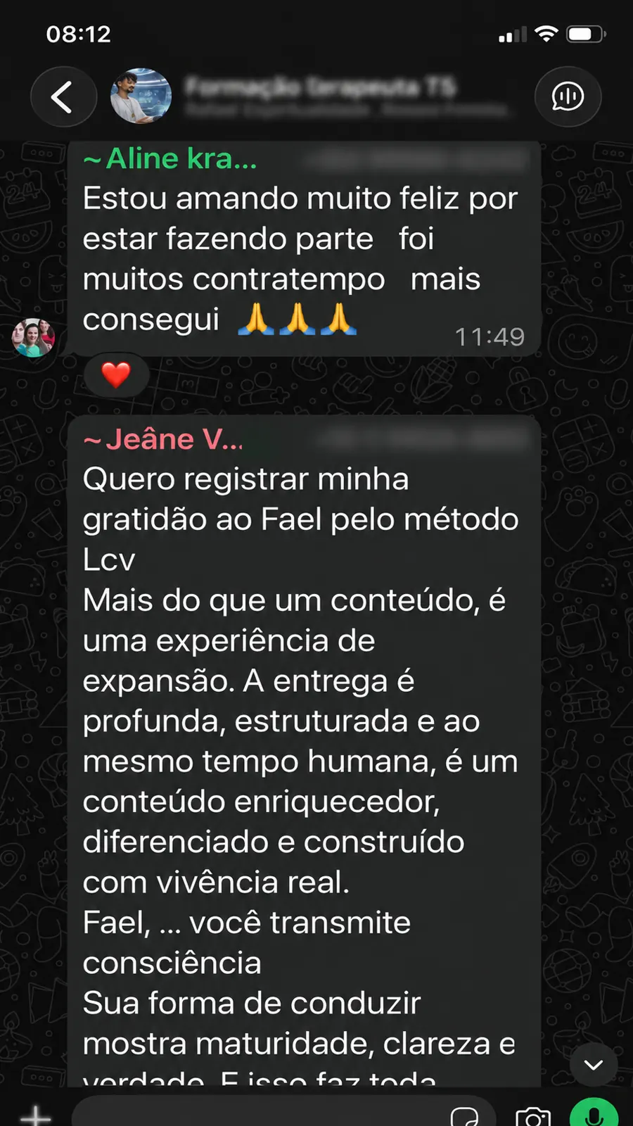 Depoimento real de aluno do Método LCV 3